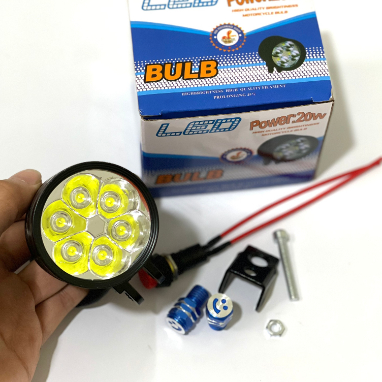 Đèn Trợ Sáng L6 ngắn 3 Chế Độ Sáng Mạnh Bảo Hành 1 Năm