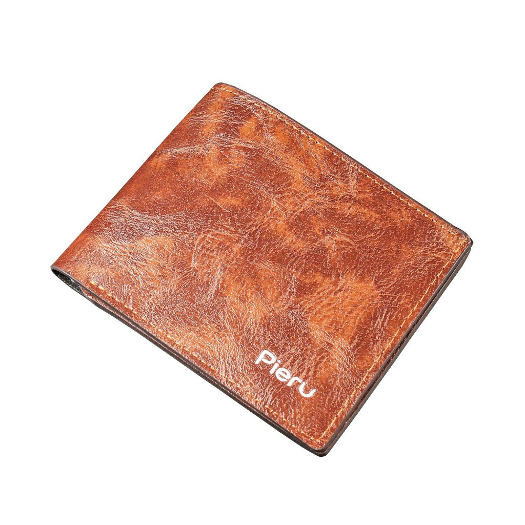 Ví Nam Da Pu trơn  Cao Cấp, Bóp Nam Thời Trang Mini