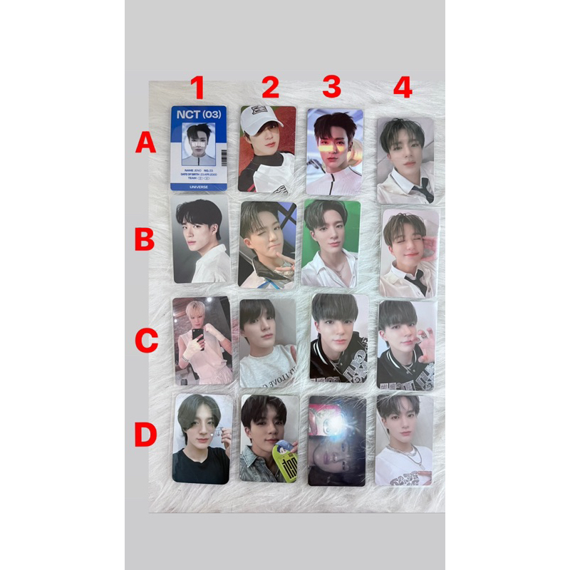 Card thẻ ảnh bo góc các loại của NCT Dream Jeno
