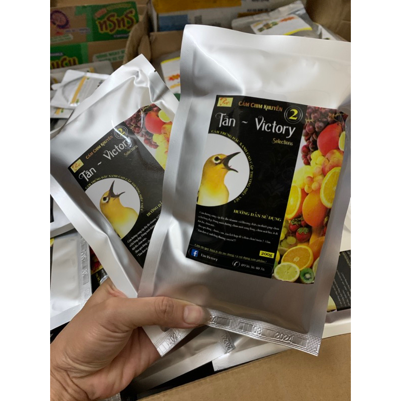 Cám Chim Vành khuyên Tân victory-gói 200gr