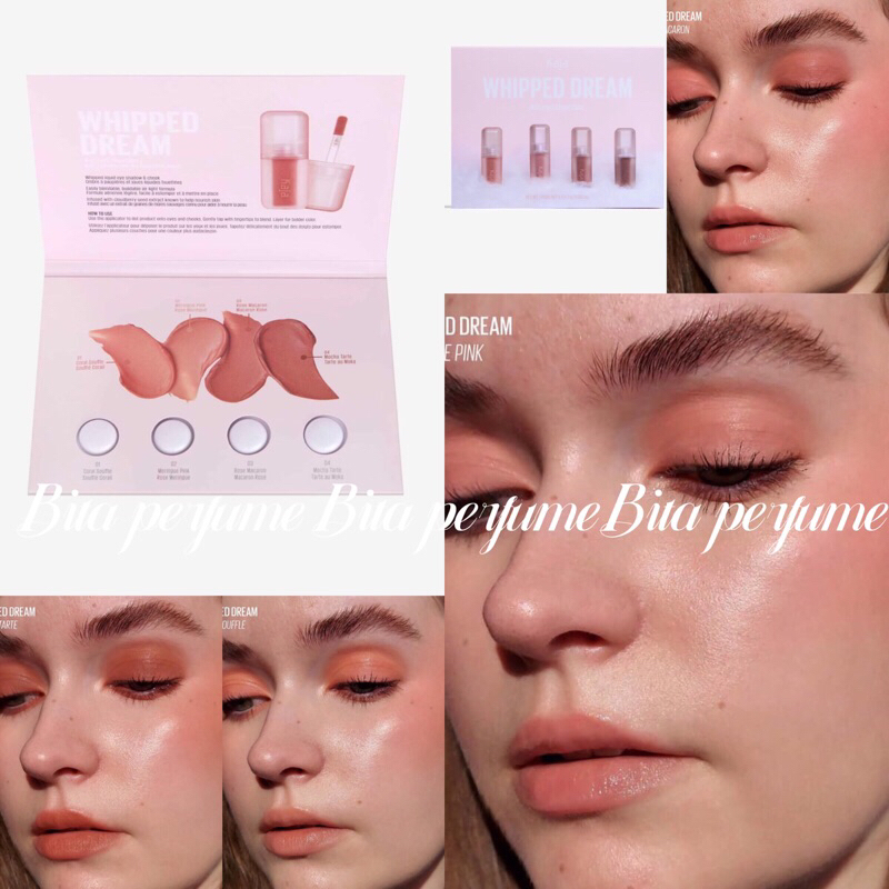 Sample 4 ô má hồng + mắt Kaja Beauty