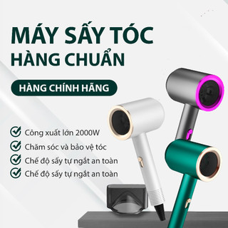 Máy Sấy Tóc 2 Chiều Nóng Lạnh Công Suất Lớn 2300W Nhanh Khô, 3 Chế Độ Sấy, Tạo Kiểu,Kèm Mỏ Vịt