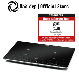 Bếp từ đôi rommelsbacher ct 3420/in, nhập đức, bh 12 tháng, hàng chính hãng, nhadep_99