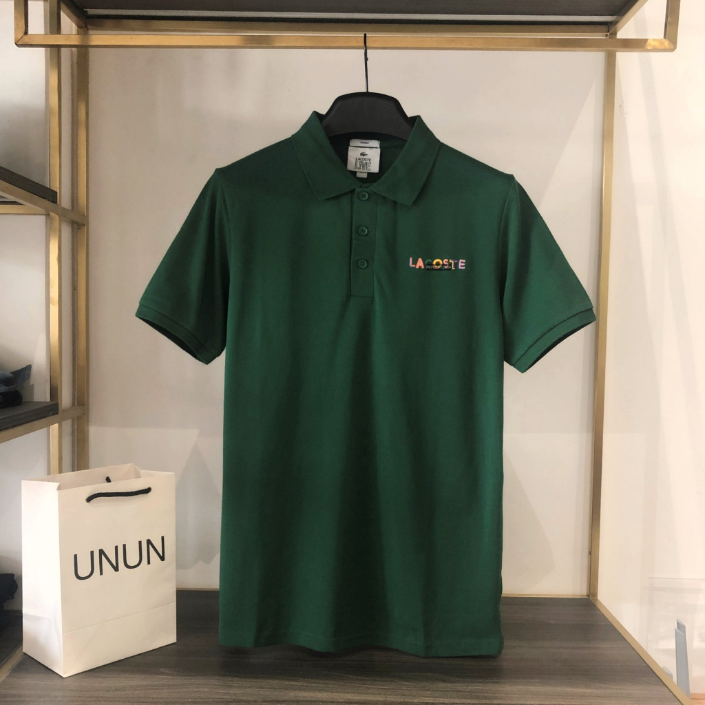 - Áo Polo Cá Sấu nam logo chữ LC cao cấp