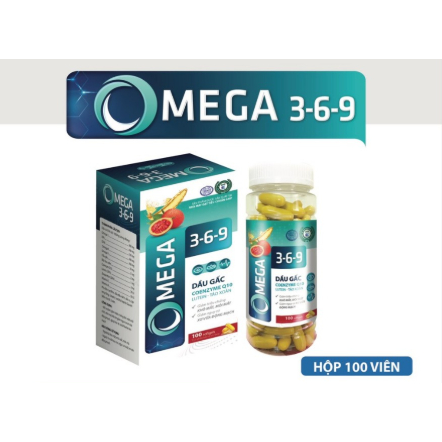 Omega 3-6-9 (dầu gấc)0- lọ 100 viên