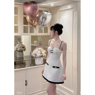 Váy Dạ Cúp Ngực Đính Nơ