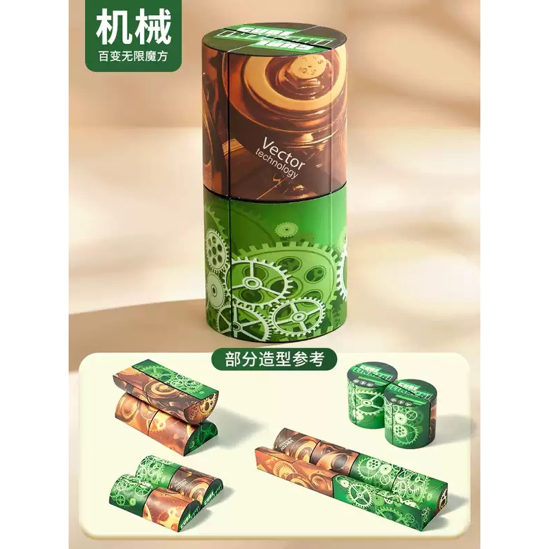 Rubik biến thể, Đồ chơi rubik 3d, Rubik nam châm - Mèo Béo Kids Store