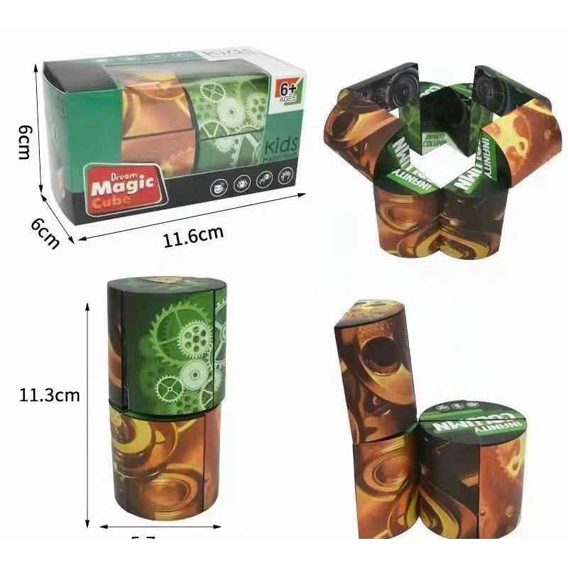 Rubik biến thể, Đồ chơi rubik 3d, Rubik nam châm - Mèo Béo Kids Store