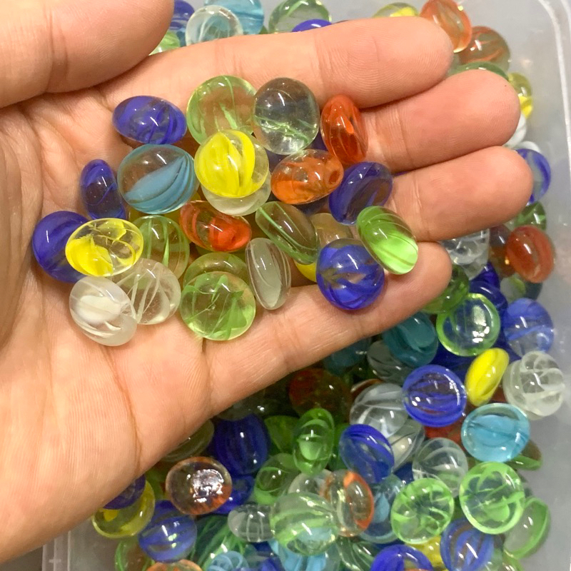 100g Sỏi màu trang trí bể cá, chậu cây, decor