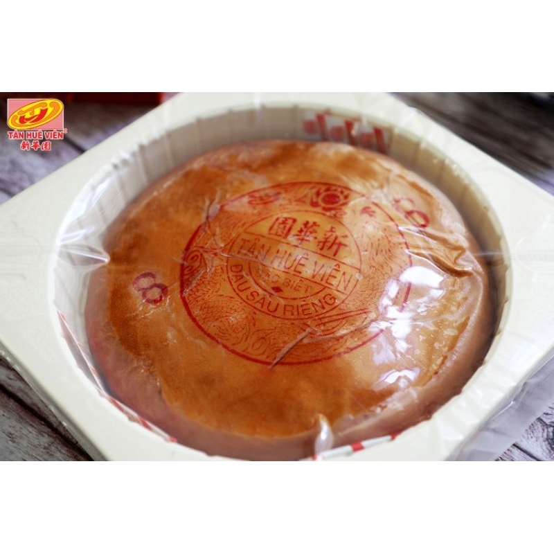 BÁNH PÍA KHỔNG LỒ 8 TRỨNG 1 KÝ Tân Huê Viên tặng kèm hộp đựng cực sang