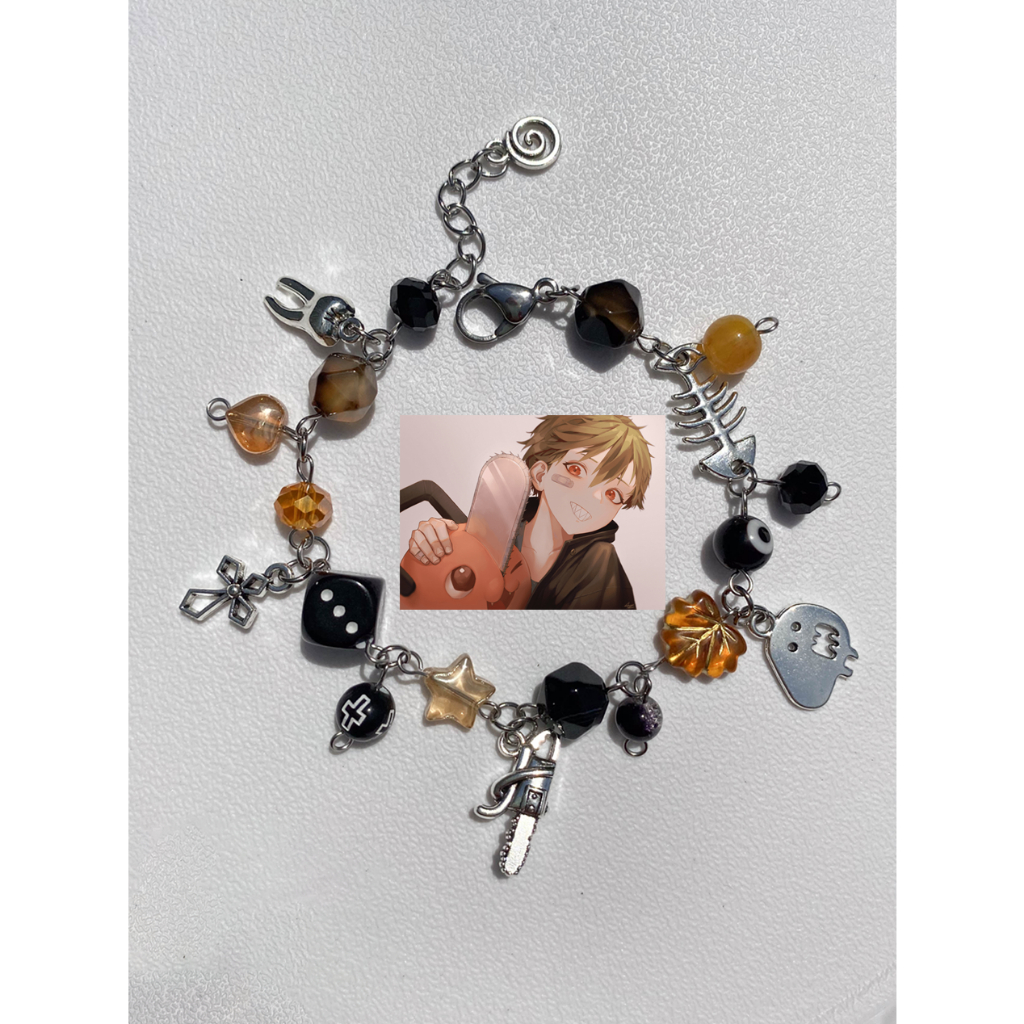 JOMÉ CHAINSAW MAN INSPIRED BRACELET_Vòng tay handmade bằng thép không gỉ