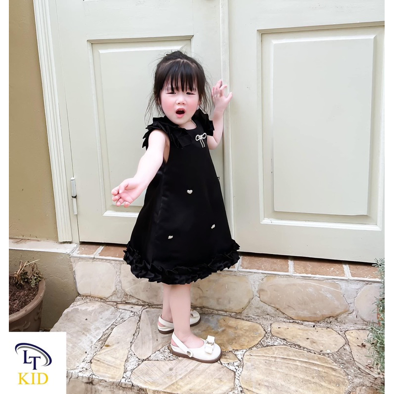 Váy bé gái,váy tiểu thư sang chảnh cho bé yêu C16