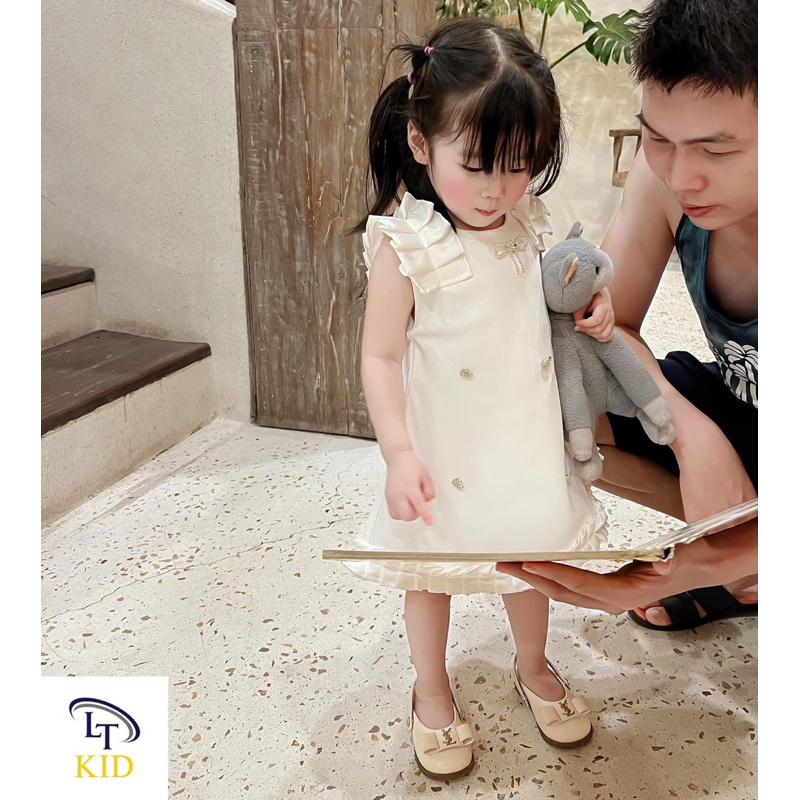Váy bé gái,váy tiểu thư sang chảnh cho bé yêu C16