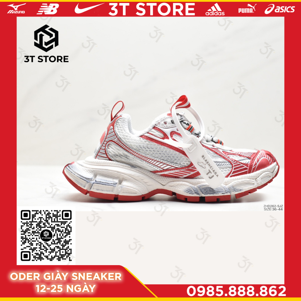 GIÀY SNEAKER MÃ SẢN PHẨM: 734731 W3XL2 9060_Balenciaga Runner Kith Four.Color_FULL BOX_FREE SHIP TOÀN QUỐC