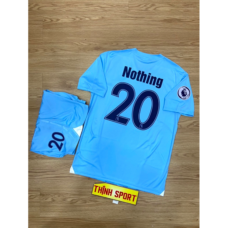 Bộ quần áo đá banh Man City, Bộ quần áo bóng đá Manchester City in tên và số theo yêu cầu