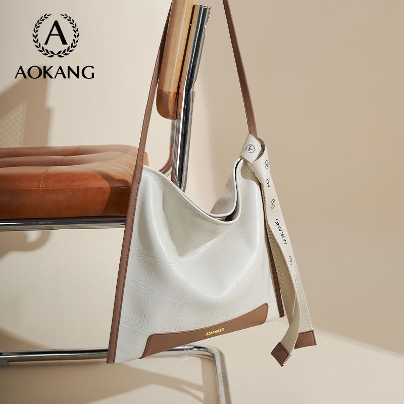 Túi tote AOKANG chính hãng da bò mềm size 35cm mã 1208