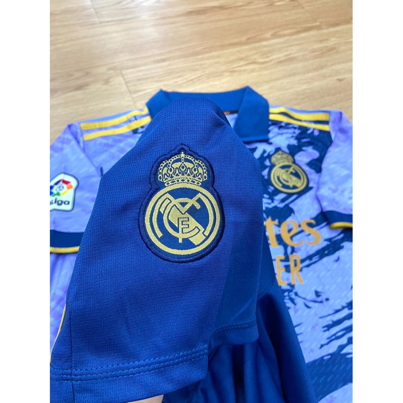 Bộ quần áo đá banh Real, Bộ quần áo bóng đá in tên và số theo yêu cầu