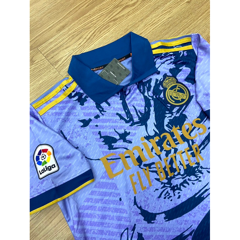 Bộ quần áo đá banh Real, Bộ quần áo bóng đá in tên và số theo yêu cầu