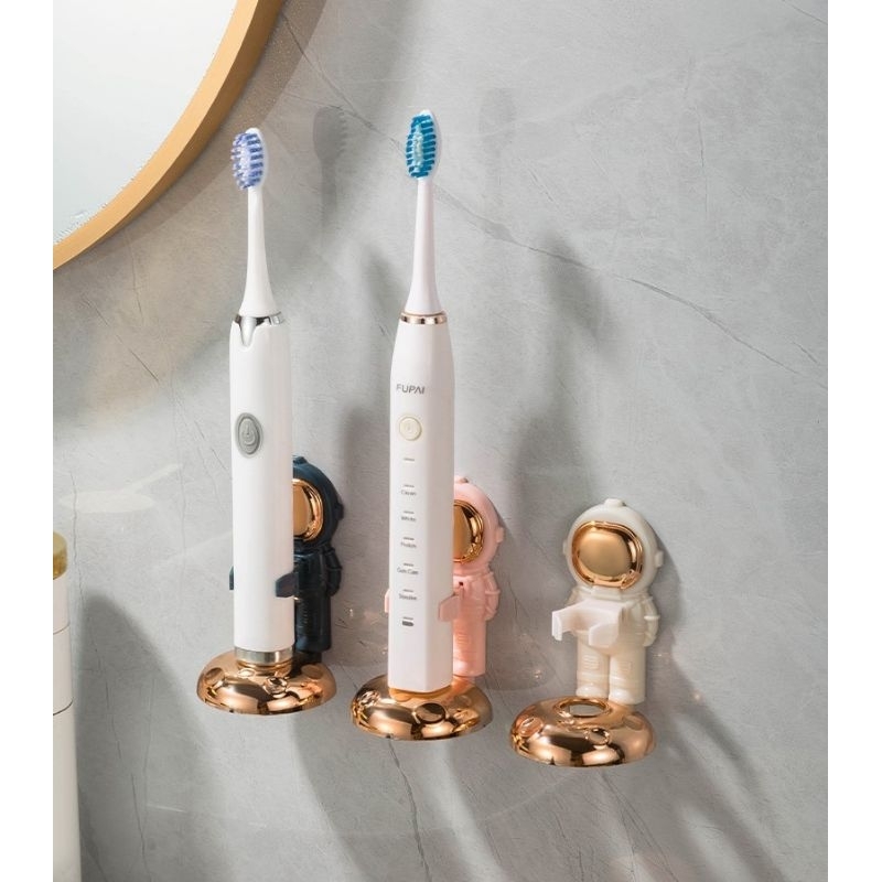 Giá Đỡ Bàn Chải Điện Dán Tường Hình Phi Hành Gia