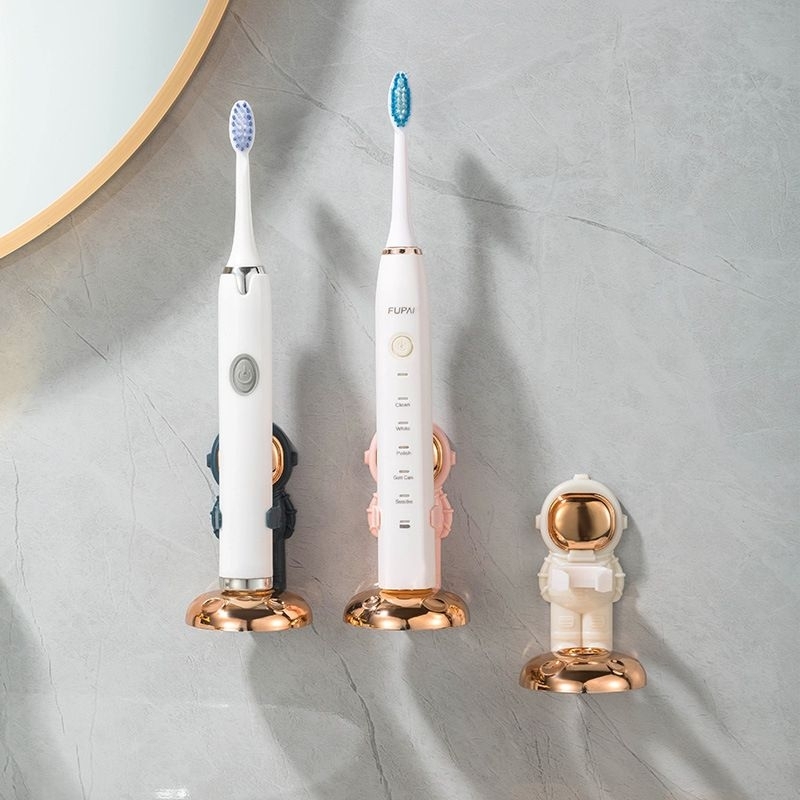 Giá Đỡ Bàn Chải Điện Dán Tường Hình Phi Hành Gia