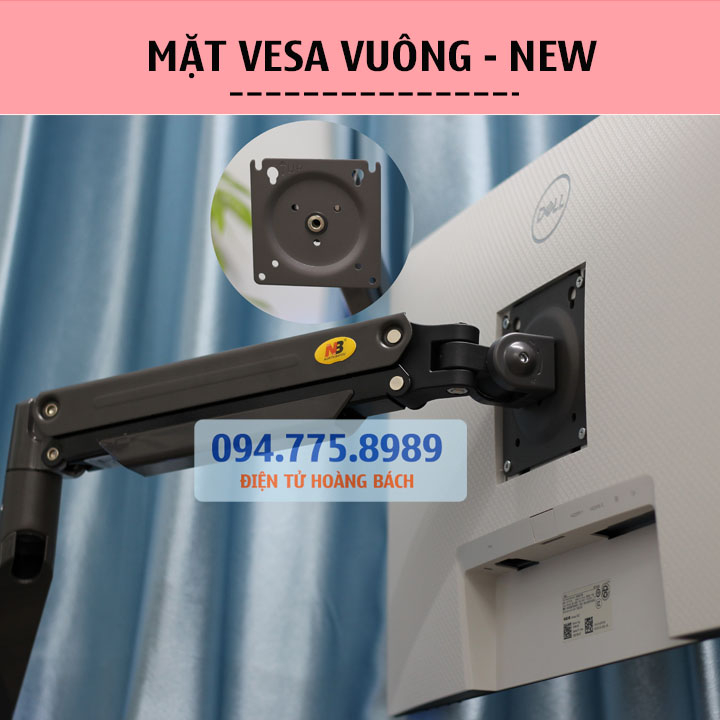 Giá Treo Màn Hình Máy Tính NB F80 17 - 30 Inch / NB G45 22 - 40 Inch - Arm Treo Màn Hình F80 - Gắn Bàn - Xoay 360 Độ