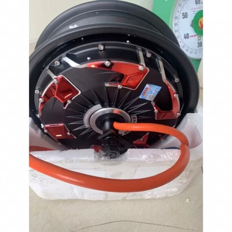 Động Cơ QS 3kv4 3000w v4 vành 12 kèm lốp cho xe máy điện