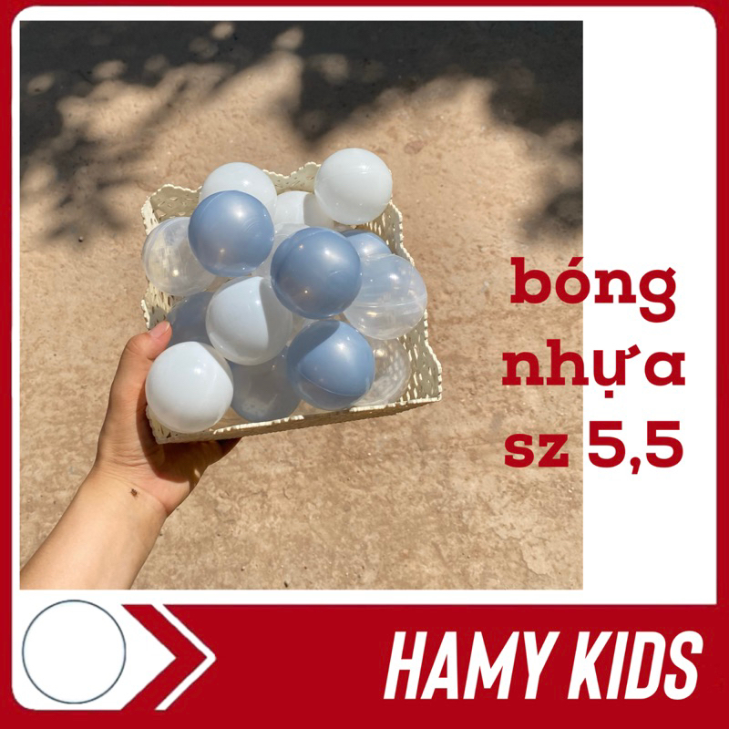 Bóng nhựa decor chụp ảnh, Bóng nhựa cho bé tông màu trắng đen xám