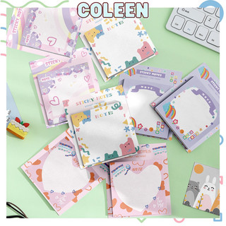 Giấy note happy life 60 tờ ghi chú dán dễ thương coleen