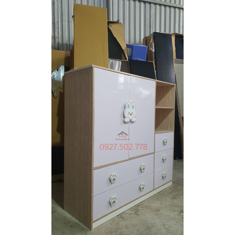 Chất liệu nhựa - Tủ baby cho bé siêu dễ thương, ngang 1m05 x cao 1m2 - FREESHIP 15km HCM, Bình Dương