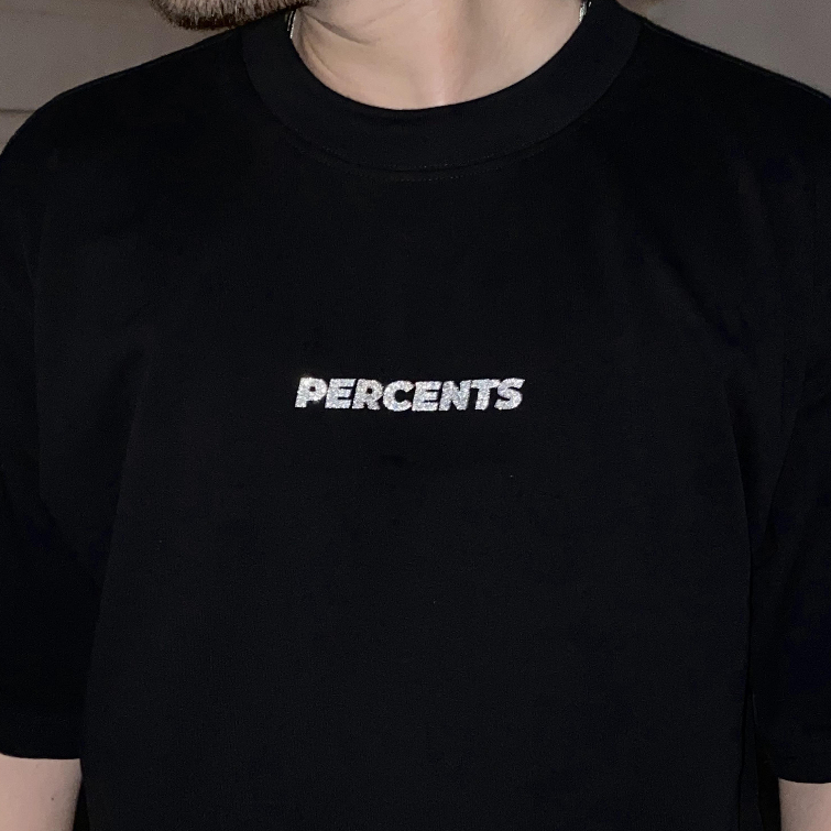 Áo Thun Local Brand Unisex SILENCE T-SHIRT / Percents Make Money Make Love, Áo Phông Unisex 100% Cotton 2 chiều Basic Te