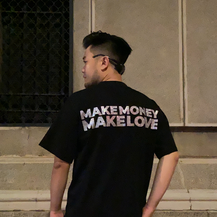 Áo Thun Local Brand Unisex SILENCE T-SHIRT / Percents Make Money Make Love, Áo Phông Unisex 100% Cotton 2 chiều Basic Te