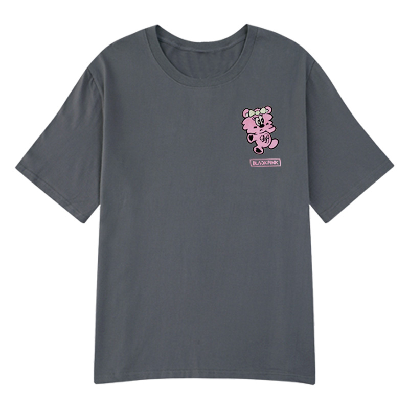 Áo thun ngắn tay nữ ngôi sao BLACKPINK JISOO