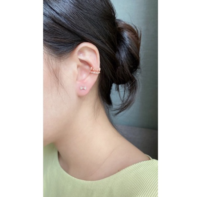 Hoa tai nơ xinh, Hàn quốc, tinh tế, còn nơ to trơn