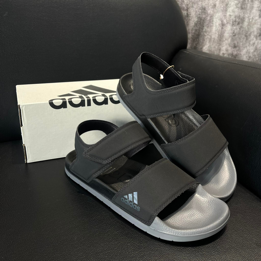Giày Chính Hãng Adidas Sandal Adilette Shop Xám Store
