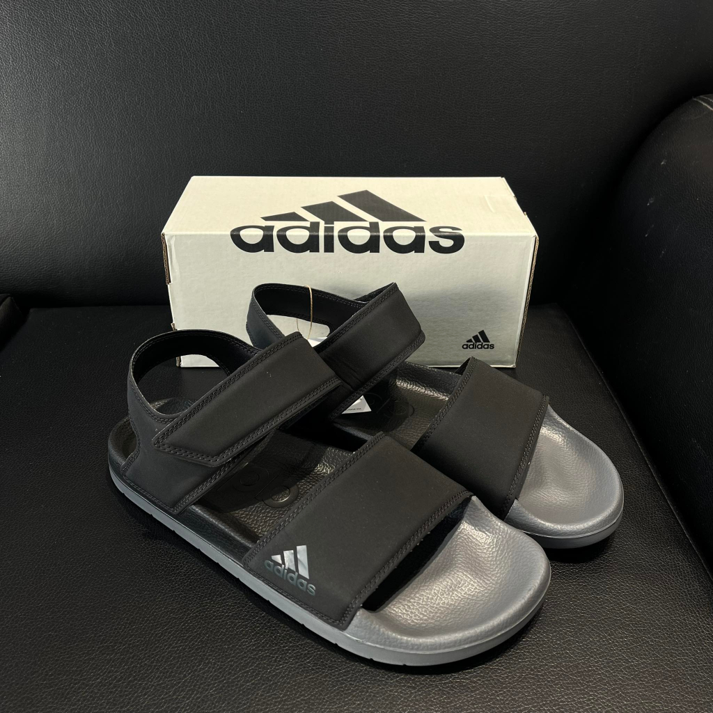 Giày Chính Hãng Adidas Sandal Adilette Shop Xám Store
