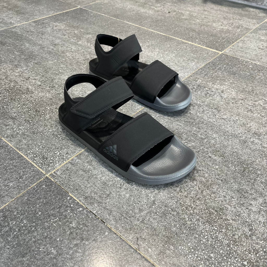 Giày Chính Hãng Adidas Sandal Adilette Shop Xám Store