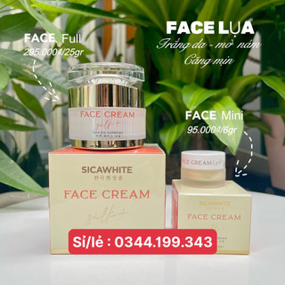 [CHÍNH HÃNG] Kem face silk, kem face lụa Sica white dưỡng trắng da, mờ thâm mụn sạm nám - KÈM QUÀ