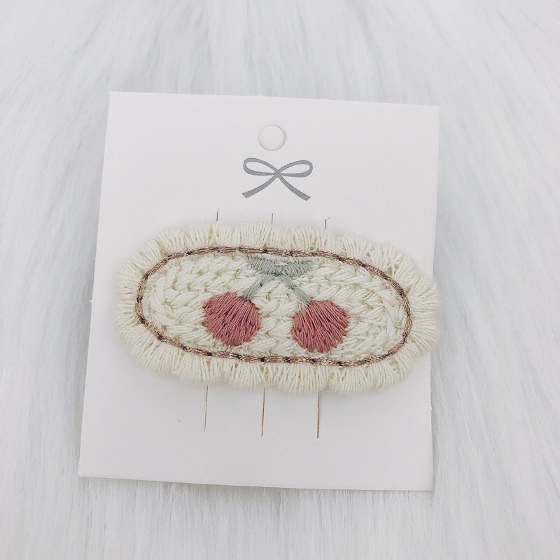 Kẹp tóc cherry dễ thương