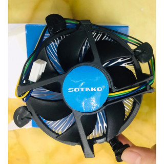 FAN CPU- Quạt tản nhiệt làm mát cực tốt Socket 775, 1151, 1155 chính hãng 52 cánh mới 100% nguyên hộp