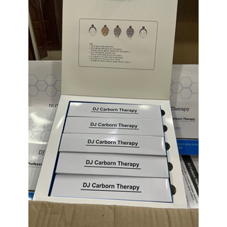 [Shop] Mặt nạ thải độc CO2, thải độc da DJ CARBON THERAPY (set 5 ống + 5 miếng mặt nạ)