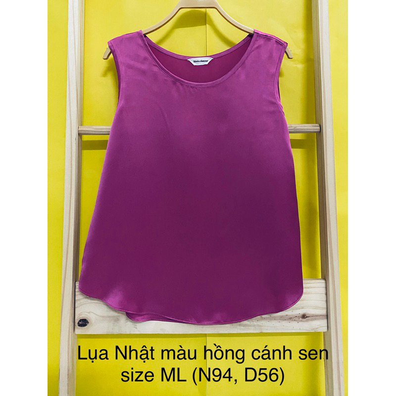 Sơ mi Nhật 2 dây, sát nách (ảnh thật, được chọn mẫu)