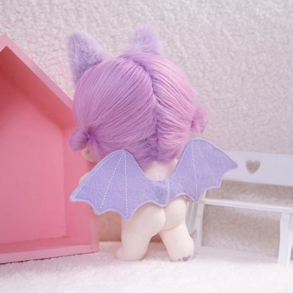 Doll không thuộc tính tóc tơ 20cm có tai và đuôi - Búp bê không thuộc tính tóc tơ 20cm có xương