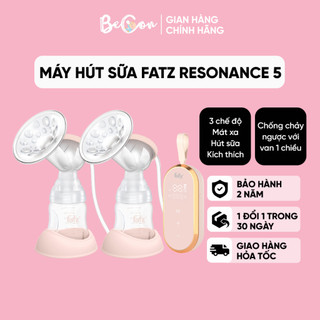 Máy hút sữa điện đôi Fatzbaby Resonance 5 FB1180VN 3 chế độ hoạt động chống trào ngược