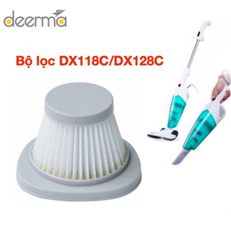 Bộ lõi lọc cho máy hút bụi Deerma DX118C/DX115C Hàng nhập khẩu chính hãng
