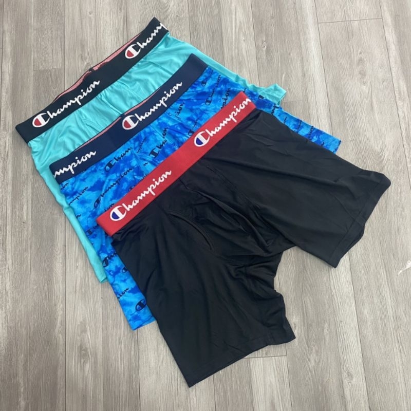 Sét 3 quần sịp đùi boxer thể thao Nam champion