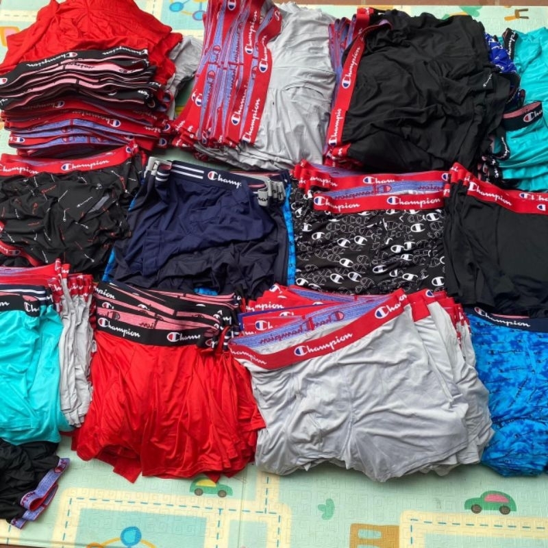 Sét 3 quần sịp đùi boxer thể thao Nam champion