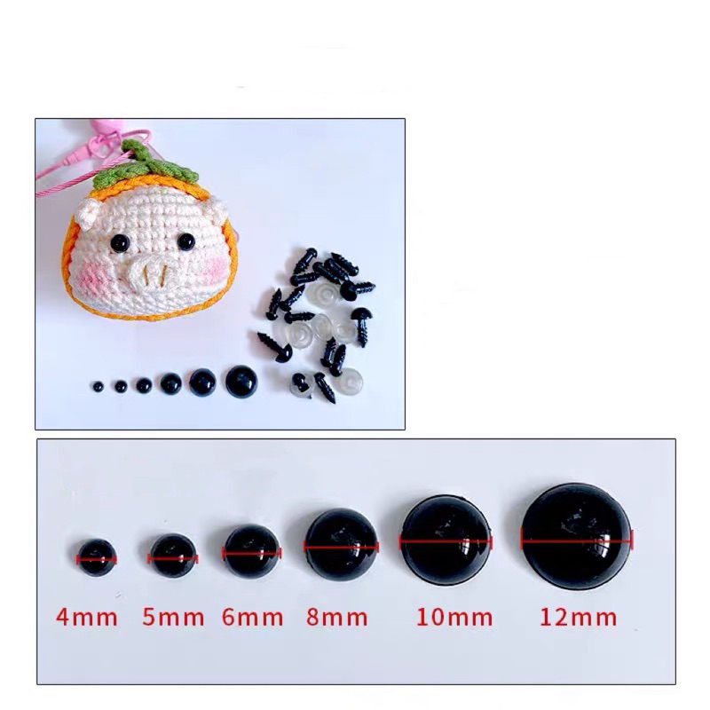 Hộp mắt thú kèm chốt 200 cái