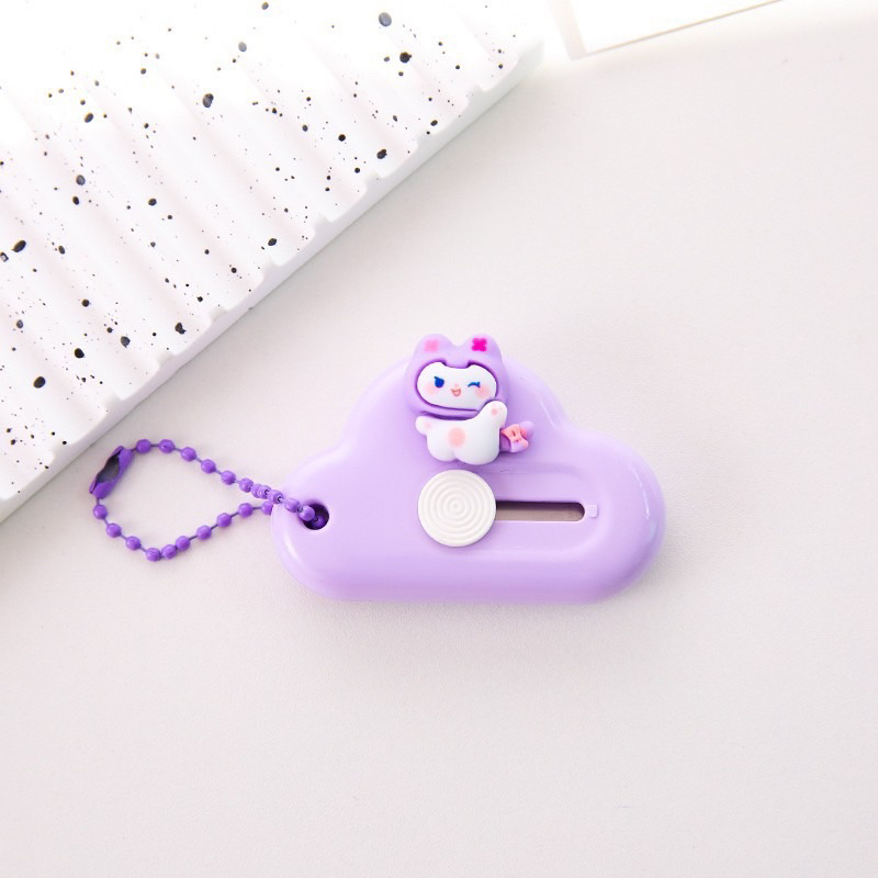 Dao rọc giấy đám mây mini Thú nổi cute  - ChanBe Store