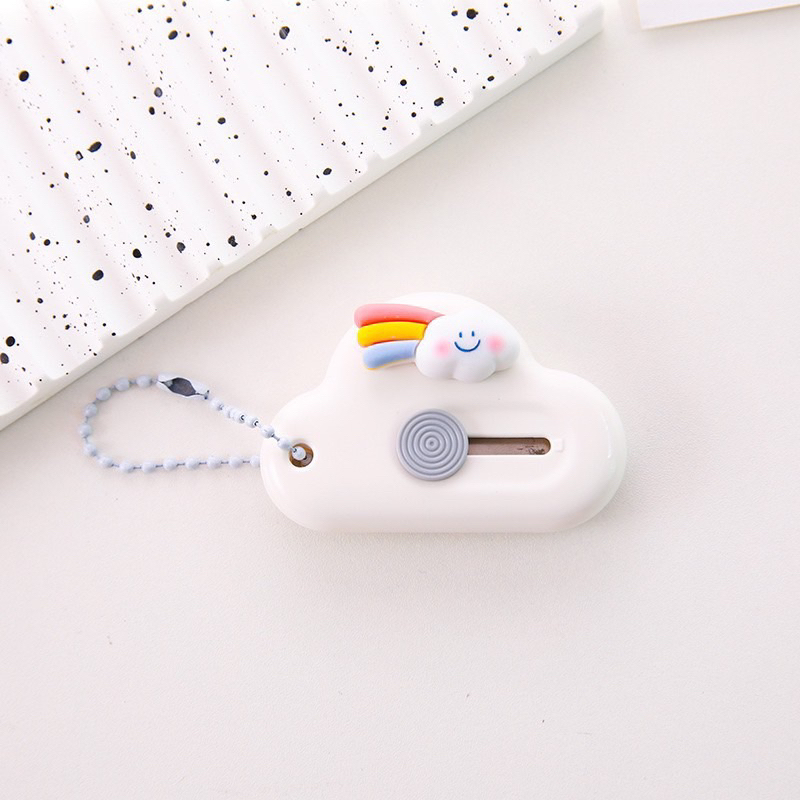 Dao rọc giấy đám mây mini Thú nổi cute  - ChanBe Store