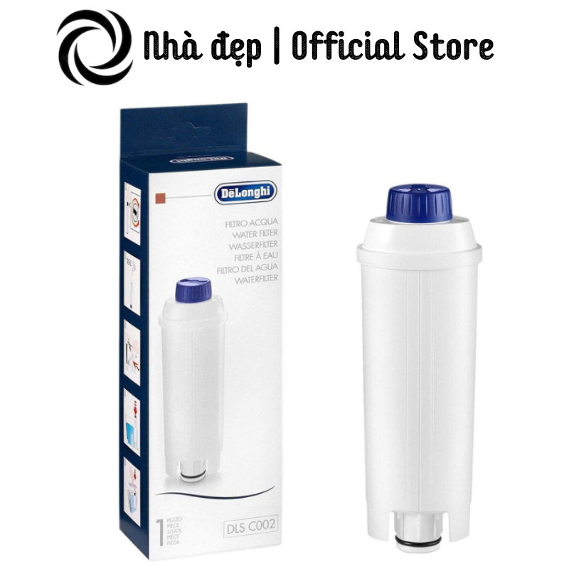 Lõi Lọc Nước DeLonghi  DLS C002 Dùng Cho Máy Pha Cà Phê Tự Động, Hàng Chính Hãng, nhadep_99